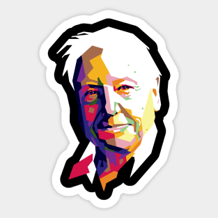 David Attenborough Sticker